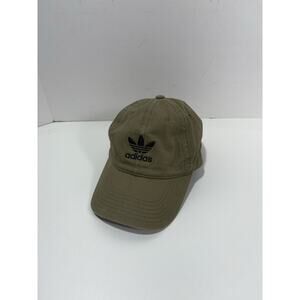 Adidas women's baseball hat army green logo #90288 Adjustable Cap‎